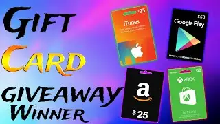 Giveaway winner!!