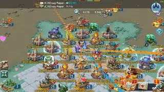 Lords Mobile - Our Rally Party On BZR Player