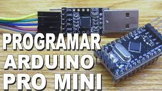 Como programar Arduino Pro mini - Convertidor USB serial - CP2102