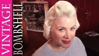 Vintage Hair How-To | Blonde Bombshell