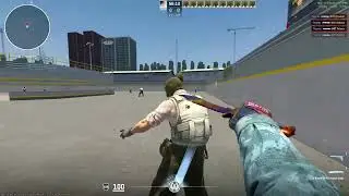 CS2: Bowie Knife Marble Fade (FN) and Specialist Gloves Marble Fade (WW) Combo.