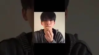 why he's eating the cracker like a machine 😭 