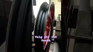 velg GTR 150 pecah