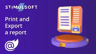 Print and export report from code in Blazor reporting tool (2022)