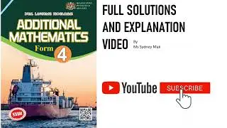 F4 Additional Mathematics Text book Self Practice 5.3 Q3