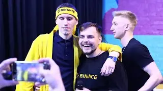 Встреча с участниками MBaks Marathon | Разыграл мерч Binance