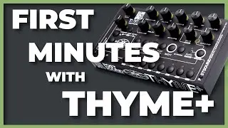 First contact with THYME plus of Bastl Instruments (no talk)