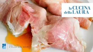 Come fare il MANICARETTO di UOVO al PROSCIUTTO | La Cucina della Laura