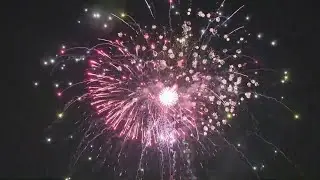2024 New Year's Eve fireworks display in Columbia, SC: full video