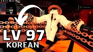 Me vs lv 97 (part 2) in Roblox Boxing League