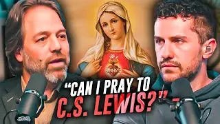 Ruslan PRESSES Johnathan Pageau on Praying to Mary & Saints 
