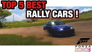 TOP 5 BEST RALLY CARS | SHARE CODES | FORZA HORIZON 5