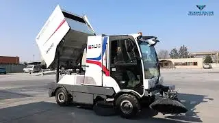 [COME FUNZIONA] SPAZZATRICE MECCANICA-ASPIRANTE DULEVO 3000