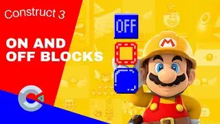 Construct 3 platformer extras: On and Off blocks