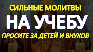 Самые сильные молитвы на учебу. Просите небесного покровительства в учебе детей и внуков