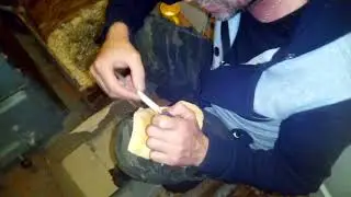 Кормлю крольчат.Каша малыш.