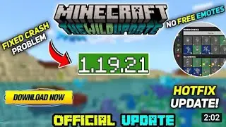 MINECRAFT PE letest version 19.21 || link in description!!!
