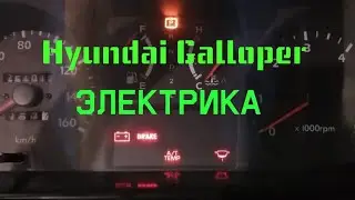 Hyundai Galloper не работает индикация АКПП.