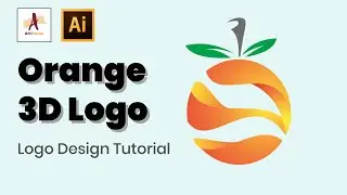 Illustrator Logo Design Tutorial  Orange  Logo Design [ Tutorial For Beginners]