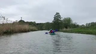 27km na kajakach =) Majówka 2019 kajakowo )) Okolice Milicza