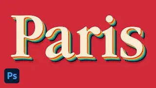 Text Effect in Adobe Photoshop 2023 | DesignMentor