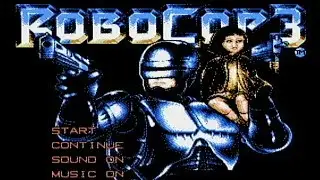 RoboCop 3 (Ocean, 1992) - NES Gameplay