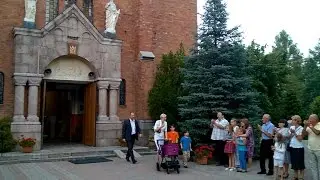 Rodzina prezydenta Andrzeja Dudy uczestniczyła we mszy świętej w Wildze