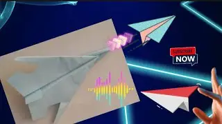 How to make an easy paper airplane that flies far