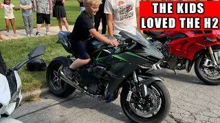 50+ Sport Bikes Take Over The Streets! | NINJA H2, Ducati V4R, BMW S1000RR