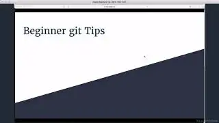 Beginner git Tips and Tricks