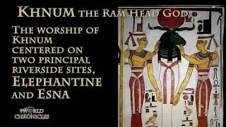 Khnum the Ram Head God, the Neter of Water and Fertility