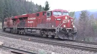 Skeena Pacific #2252 CPKC Another Coal Empty East, Mile 87.4 Shuswap Sub, Squilax, BC 2024-09-25