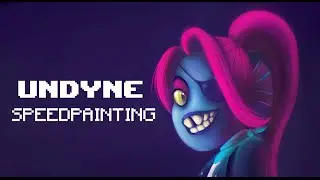 UNDYNE [ Kyu's SpeedPainting]