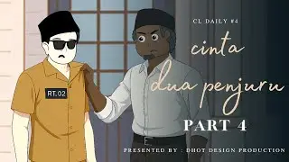 CINTA DUA PENJURU PART 4 - Drama Animasi