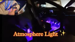 Car Atmosphere Light installation  ||Car interior Modified || Car interior Modification👍