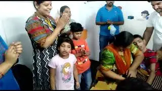 Birthday celebration of CP boy