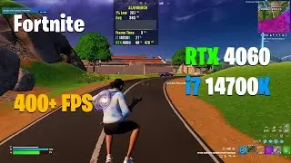 i7 14700K & RTX 4060 - Fortnite Performance Mode | Chapter 5