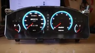 Nissan Bluebird dashboard overlighting