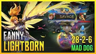 Fanny SAVAGE!! This Mad Dog brutally bites enemies | Season 16 Rank Gameplay