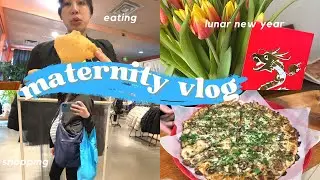 PREGNANCY VLOG: Maternity Leave | shopping at Costco, lunar new year and nesting for baby
