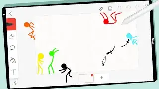 Steps animation stickman ava ep