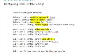 2.2 Getting Basic - CCNA 1 - Chapter 2 - Configuring a Network Operating System
