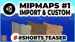 Basics of Mipmaps in Unity! Import Settings and Custom Mipmaps! 