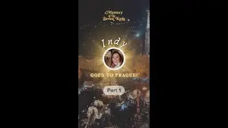 Indy Goes to Prague! | KEY Behind The Scenes | Part 1 #shorts
