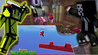 Queuing a Blatant Hacker in Hypixel Bedwars