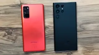 Samsung Galaxy S22 Ultra vs Samsung Galaxy S20 FE 5G 2022