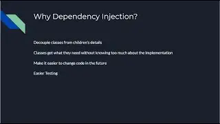 Introduction to Dependency Injection with Ninject and C#
