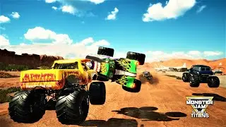 Monster Jam Steel Titans Fails Funny Moments & Glitches