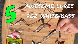 WHITE BASS LURES (TACKLE TALK TUESDAY)