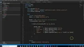 XML PHP Online Order (3 of 3)